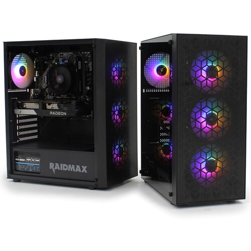 EWE PC  AMD HiveBreaker RX gaming racunar AMD Ryzen 5 5600x,32GB, 1TB SSD, RX 7600 8 GB Slike