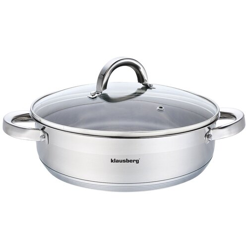 Klausberg PLOŠČATI LONEC S POKROVOM 26cm KB-7173, (21095944) Cene