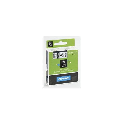 Dymo Traka D1 43613, 6 mm / 7 m (crna/bijela), original Cijene