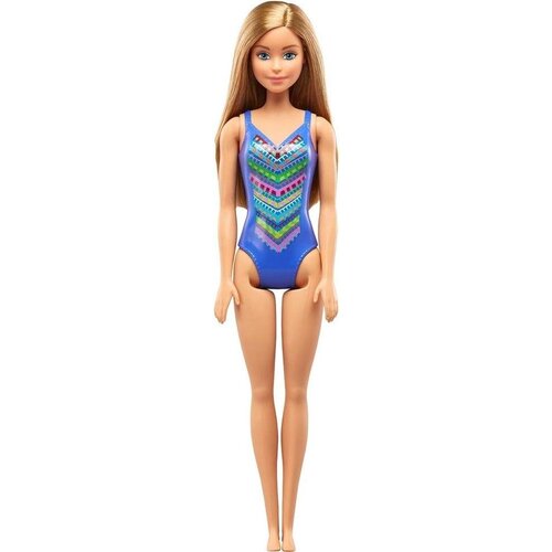 Barbie Mattel lutka plaža - Modre kopalke (FJD97), (22103717) Slike