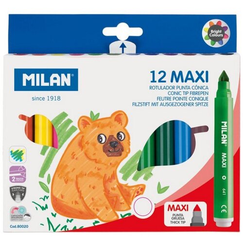 MILAN Flomaster Maxi 12 Kom Cene