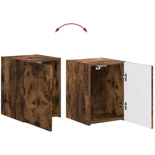  Komplet TV omaric 4 pcs Dimljeni oreh Konstruiran les - - Rjava - 61.16 - 30 x 31 x 60 cm - 2025-vidaXL-Uvoz_2 Slike