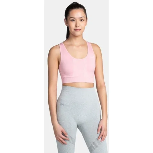 Kilpi Women's seamless sports bra WINIE-W Light pink