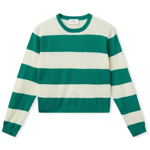 Compania Fantastica Puloverji COMPA&amp;Ntilde;IA FANT&amp;Aacute;STICA Knit 10200 - White/Green Bela Slike