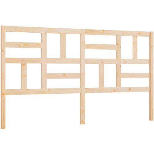 Maison Chic Posteljno vzglavje - Vzglavna omarica 186x4x104 cm trdna borovina, (22077410) Slike