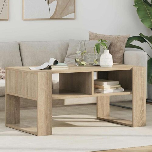  Klubska miza Sonoma hrast 92 x 53 x 45 cm Konstruiran les, (5000121430) Cene