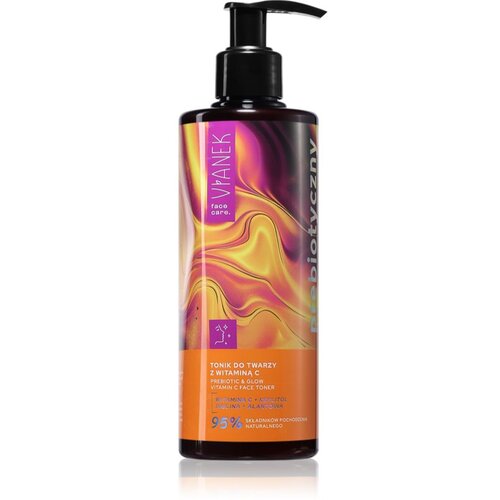 VIANEK Prebiotic Glowing osvežilni tonik za obraz s prebiotiki 300 ml Slike