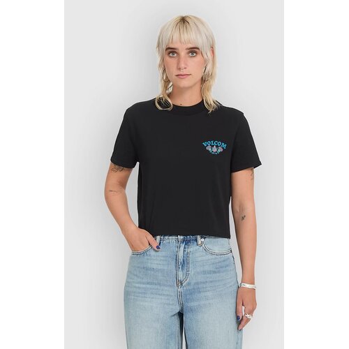Volcom Dial Crop T-shirt black Slike