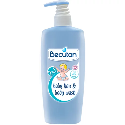  Becutan, šampon in kopel s pumpico 2 v 1