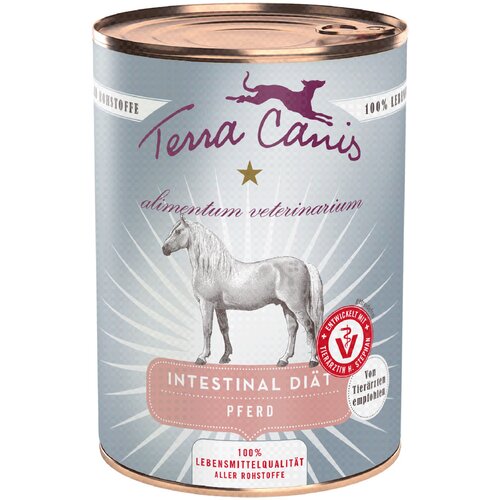 Terra Canis Varčno pakiranje Terra Canis Alimentum Veterinarium Intestinal 12 x 400 g - Konj Slike