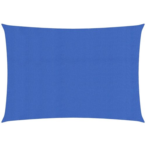 vidaXL Senčno jadro 160 g/m² pravokotno modro 4x6 m HDPE Cene