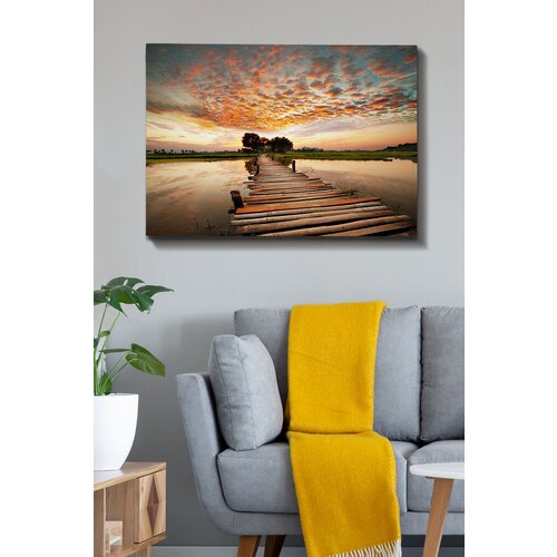 Wallity Slika Kanvas Tablo-188, 70x100 cm Cene