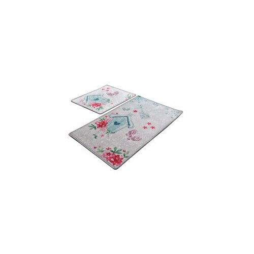  For you multicolor bathmat set (2 pieces) Slike