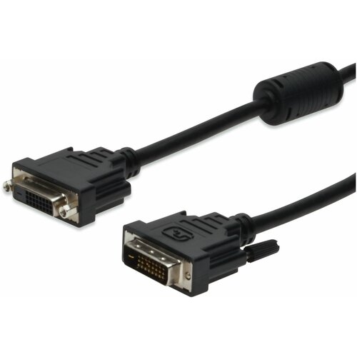 Digitus DVI produživač [1x DVI-utikač 24 + 1-pol.<=> 1x DVI 24 + 1-pol.] 4.50m, crn Cijene