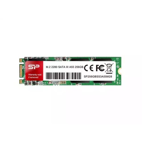 Silicon Power SSD M.2 256GB SATA III A55 SP256GBSS3A55M28 560MB/s 530MB/s Cene