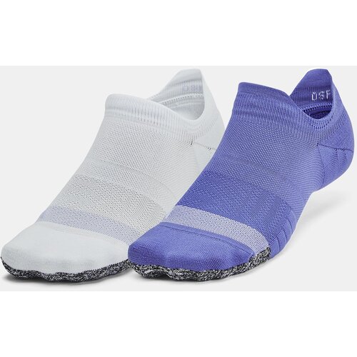 Under Armour Socks UA Breathe 2 No Show Tab 2PK-PPL - Women Slike
