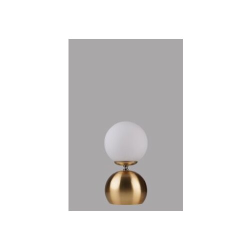 Opviq Stona lampa Oliver, Zlatno-bijela Slike