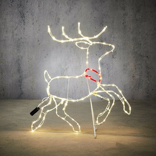  LED svjetlosno crijevo Sjeverni jelen (Duljina: 50 cm, Boja svjetla: Raznobojno) Slike