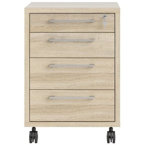 Tvilum Ormarić u dekoru hrasta sa zaključavanjem u prirodnoj boji 48x68 cm Prima – Cijene
