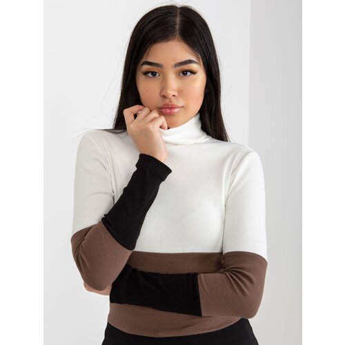 RUE PARIS Blouse-RV-BZ-8465.51-white-black Cene