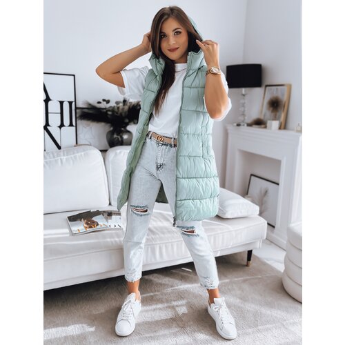 DStreet BRITA women&amp;#039;s quilted vest green TY3266 Slike