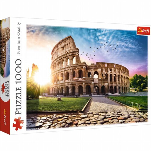 Trefl puzzle(slagalice) koloseum okupan suncem - 1000 delova Cene