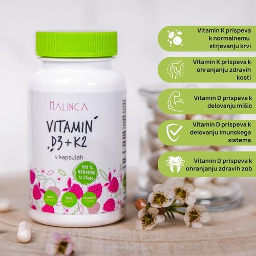  Vitamin D3 + K2 (3x) Slike