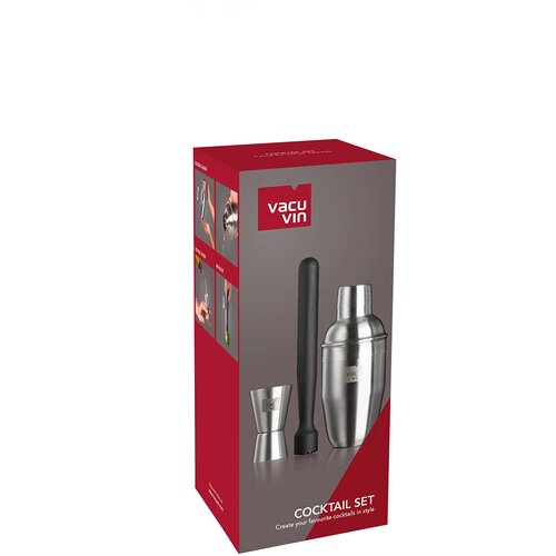 VACUVIN Cocktail Set Basic - 3-delni set za koktajle - 1 set Slike