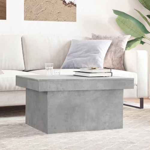 vidaXL Stolić za kavu siva boja betona 100x55x40 cm konstruirano drvo