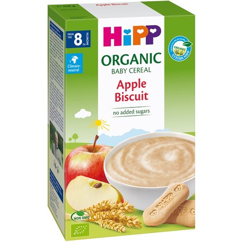 Hipp organic kaša jabuka Slike