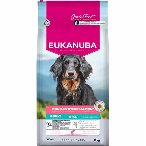 Eukanuba Special Care Mono-Protein Adult s lososom - 2 x 12 kg Cene