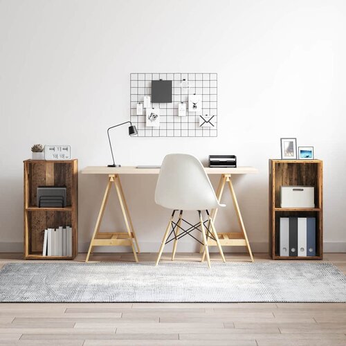  Set TV komoda Zidne 2 pcs Staro drvo 72 x 35 x 36,5 cm Cijene