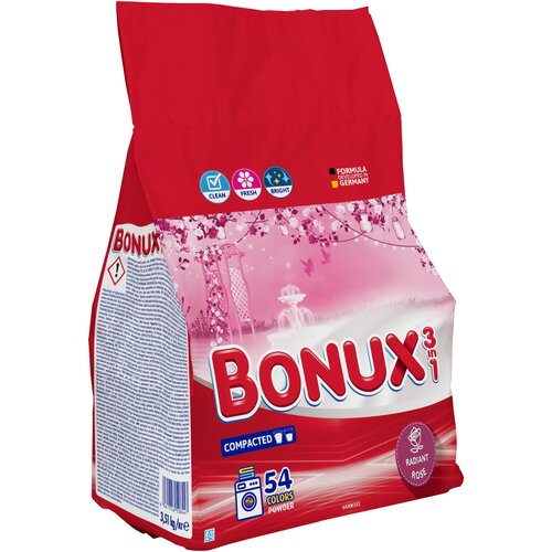 BONUX 3in1 deterdžent za ve&scaron; Radiant Rose 3,51kg Cene