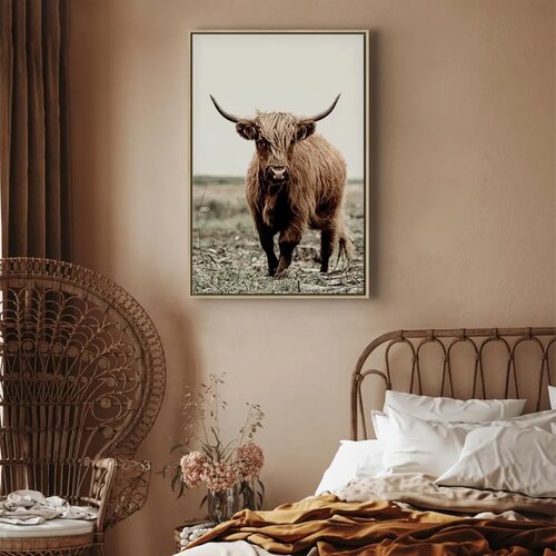  Slika - Young Stag (1 Part) Vertical 80x120 U prirodnom drvenom okviru Slike