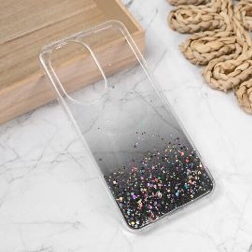  Torbica Silikonska Glitter za Honor 200 crna Cene