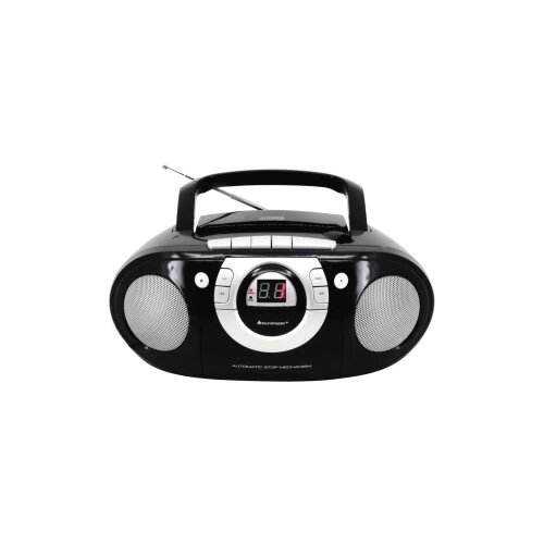 Soundmaster UKW CD radio SCD5100SW AUX, CD, Kaseta, UKW Crna Cijene