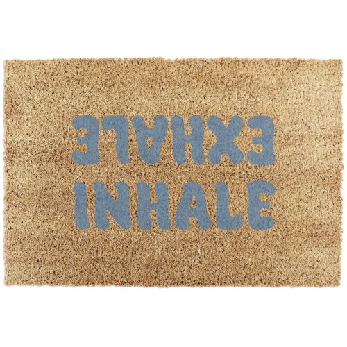 Artsy Doormats Predpražnik iz kokosovih vlaken 60x90 cm Inhale Exhale – Cene