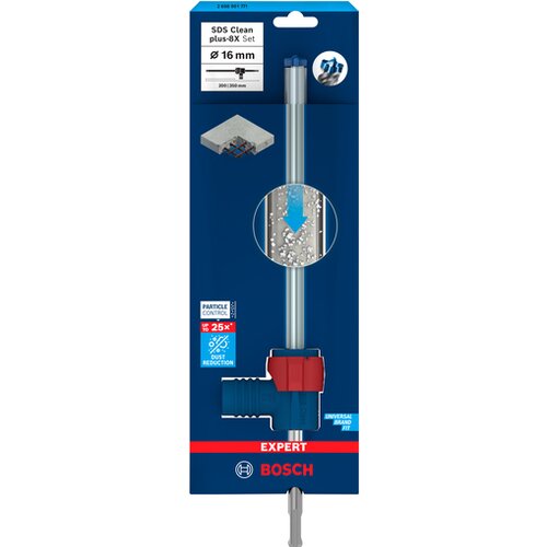 Bosch set burgija sds clean plus-8X 16x200mm expert 2608901771 Slike