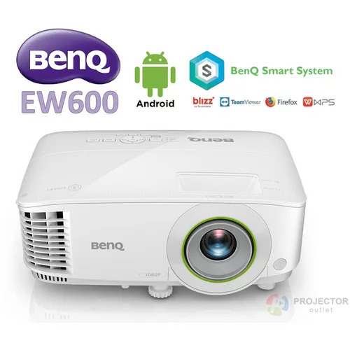 BenQ EW600 Smart ,Android, 3600lm, WXGA, (20759935)