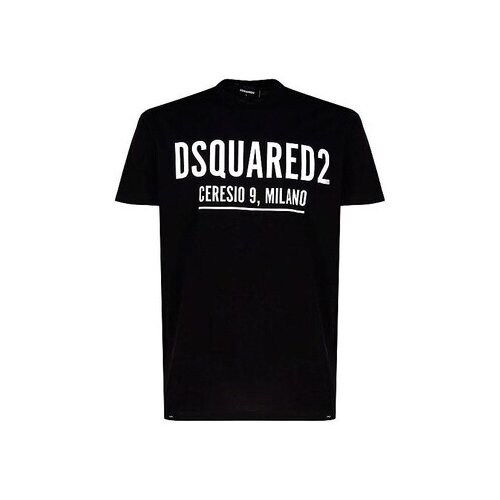 Dsquared Majice s kratkimi rokavi S71GD1058S23009900 Črna Cene