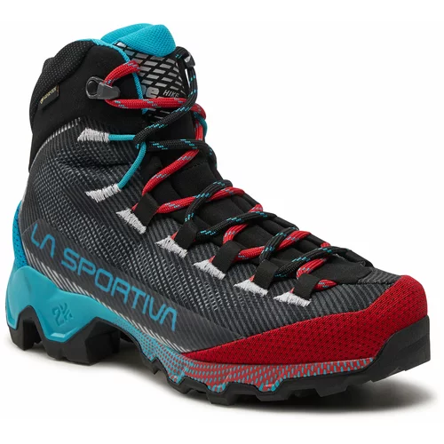 La Sportiva Trekking čevlji Aequilibrium Hike Woman Gtx GORE-TEX 44E900602 Carbon/Malibu Blue