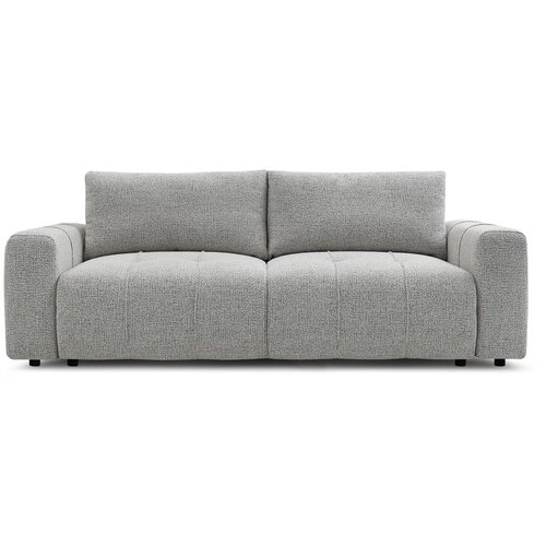 Bobochic Paris Svijetlo siva sklopiva/s prostorom za odlaganje sofa 248 cm Arsene – Cene