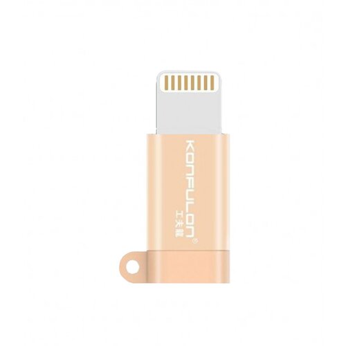 Apple adapter konfulon micro usb na iphone lightning zlatni Cene