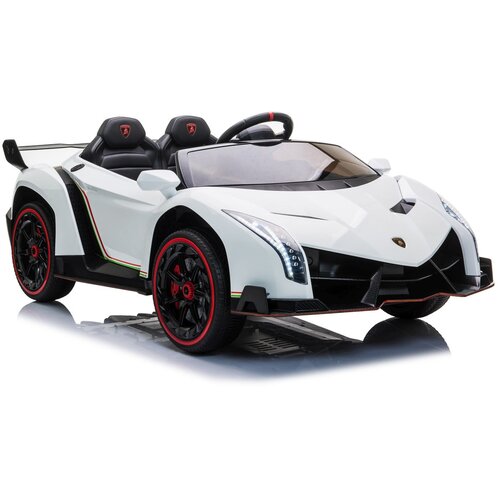  Licencirani auto na akumulator Lamborghini Veneno 4x4 - dvosjed - bijeli Cene