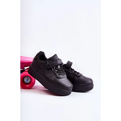 FR1 Children's Sport Shoes With Velcro Black Elike