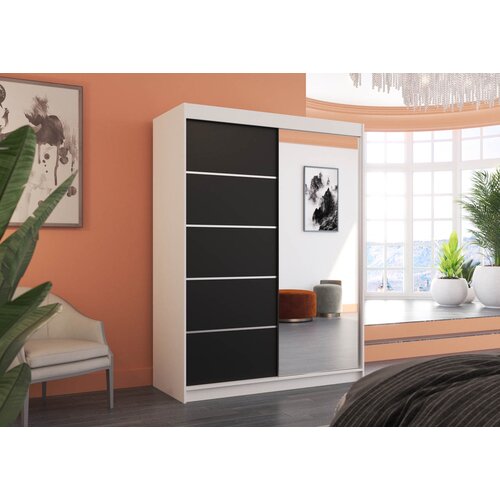 ADRK ORMAR LIMBO 150 CM (VI�E BOJA)-Bijela/crna Cijene