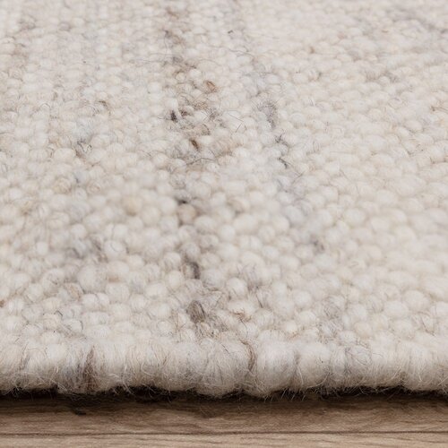 Asiatic Carpets Obostrani/ručno rađen tepih od mje&amp;scaron;avine vune boje slonovače 200x290 cm Birkdale Ivory &amp;ndash; Slike