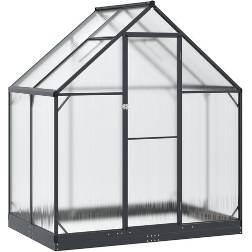  Vrtni staklenik s vratima Antracit 183,5 x 123 x 207 cm Slike
