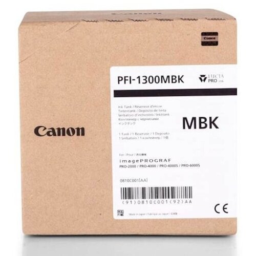 Canon Tinta PFI-1300 Matte Black Cijene