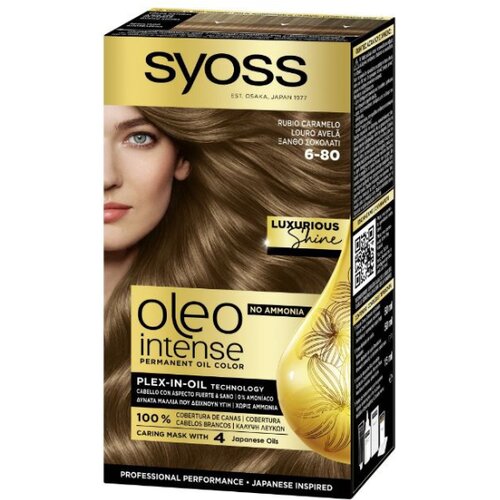 Syoss oleo Intense Farba za kosu, Hazelnut Blonde 6-80 Cene